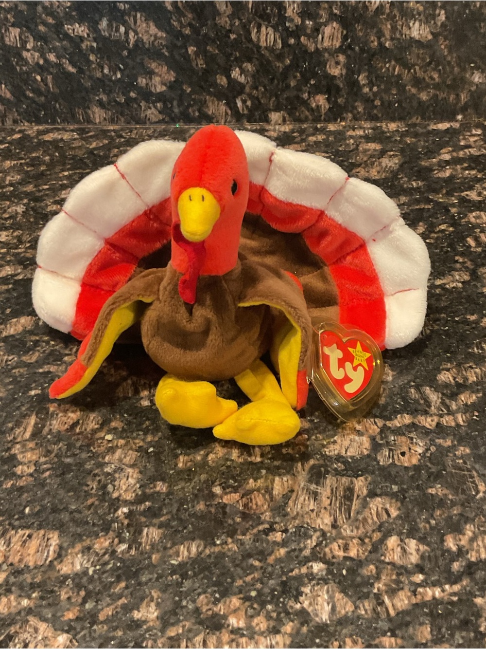 Ty Beanie Baby Plush Turkey